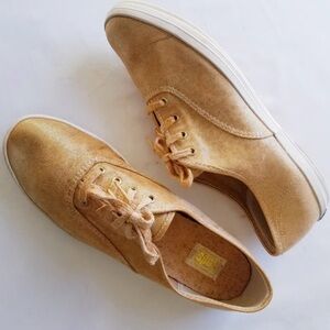 Keds Women's Light Brown Canvas Sneakers